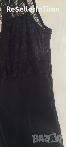 Елегантна черна рокля Vero Moda с дантела  , снимка 5 - Рокли - 41955444