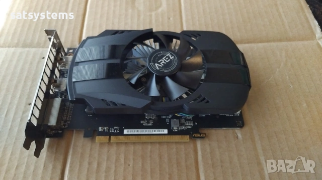 Видео карта AMD Radeon Asus HD RX550 2048MB GDDR5 128bit PCI-E, снимка 5 - Видеокарти - 53133827