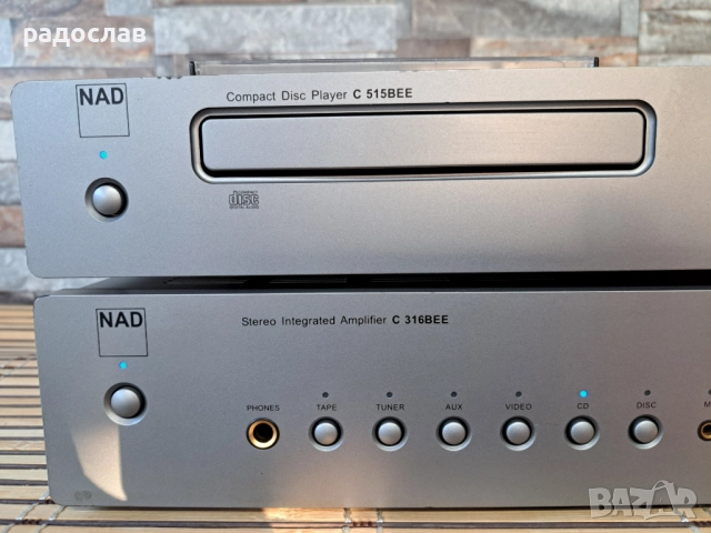 NAD - C316BEE / C515BEE, снимка 2 - Ресийвъри, усилватели, смесителни пултове - 52848621