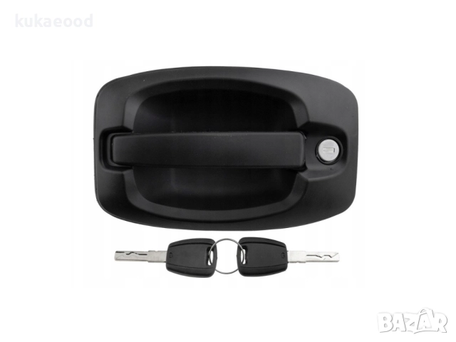 Външна дръжка за багажник с патронник и ключове за Fiat Ducato 3, снимка 4 - Части - 51819100