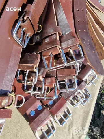 колани сержантски естествена кожа , снимка 3 - Колани - 49375378