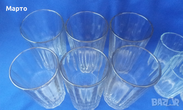 Руски стакани големи за чай, безалкохолно и малки за контцентрат и греяна ракия по 6 бр, снимка 3 - Чаши - 36254537