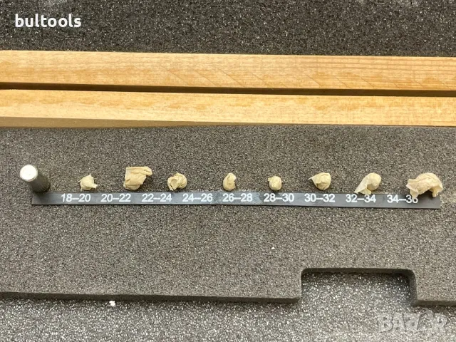 Вътромер с индикатор 18-36мм., снимка 2 - Шублери - 49184037