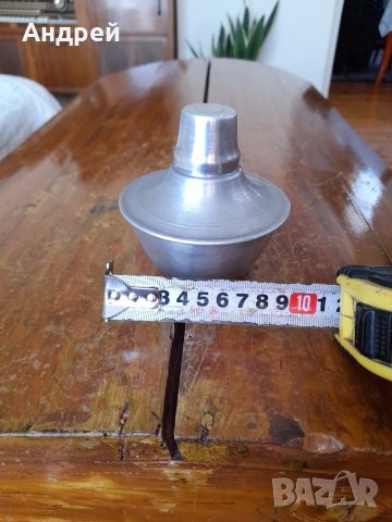 Стара лабораторна спиртна лампа,спиртник #4, снимка 3 - Антикварни и старинни предмети - 41679492