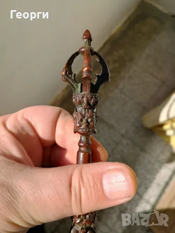 Бронзова варджа-3, снимка 2 - Антикварни и старинни предмети - 50095872