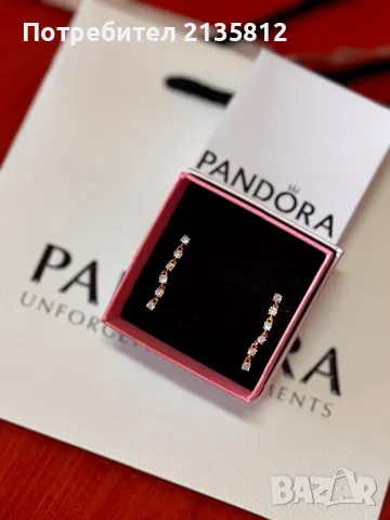 Пандора обеци Pandora , снимка 2 - Обеци - 49882744