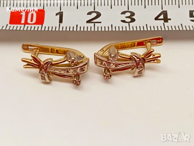 Руско злато , снимка 3 - Обеци - 50709418