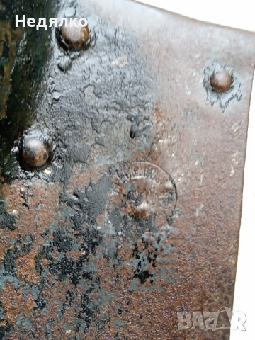 Автентична немска окопна лопатка,1915г,ПСВ, снимка 16 - Антикварни и старинни предмети - 36289604