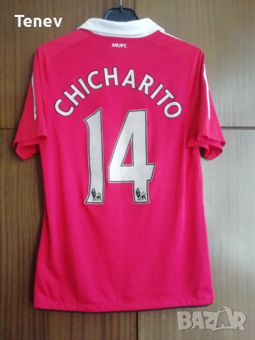 Manchester United Chicharito Nike оригинална футболна тениска фланелка Чичарито Манчестър Юнайтед 
