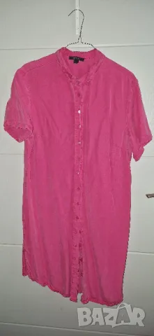 дамска риза/рокля, розова, памук, без следи от употреба , снимка 1
