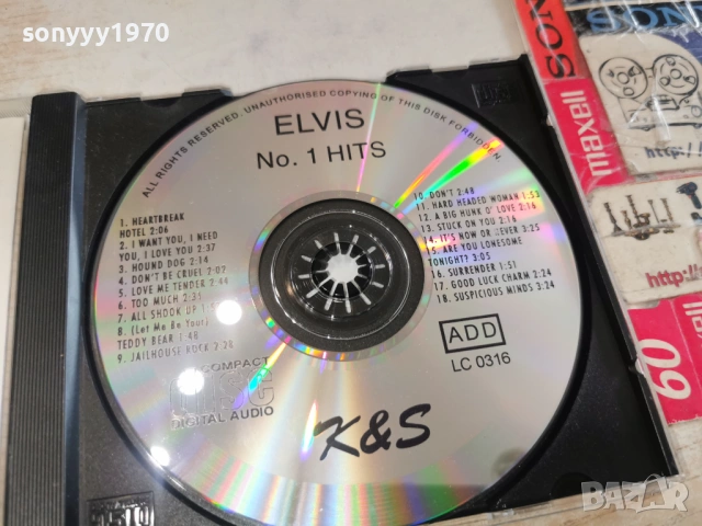 ELVIS CD 3001261627, снимка 8 - CD дискове - 53285450