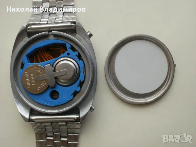 Електроника 1 мъжки руски часовник elektronika LCD електронен, снимка 4 - Мъжки - 49046196