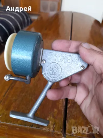 Стара риболовна макара Tokoz Roen #2, снимка 5 - Макари - 50085880