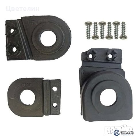 Ремонтен комплект щипки за фар Audi A6 C6 S6 4F shtipki фар фарове, снимка 3 - Части - 41371831