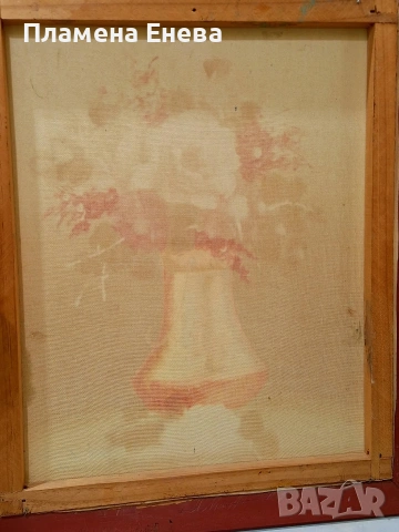 Авторски натюрморт с маслени бои , снимка 6 - Картини - 53315636