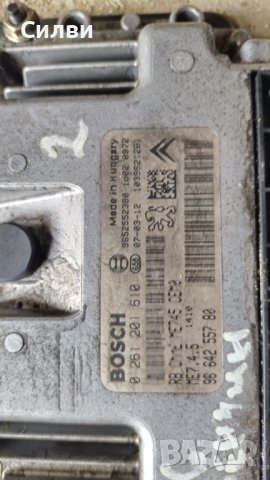 Компютър за двигател от Пежо 307 1,6 109кс. 00-12г. за Peugeot 307 1.6 16V 0261201610 9652552380, снимка 2 - Части - 44452538