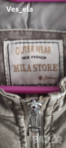 кожено яке, снимка 3 - Якета - 53299933