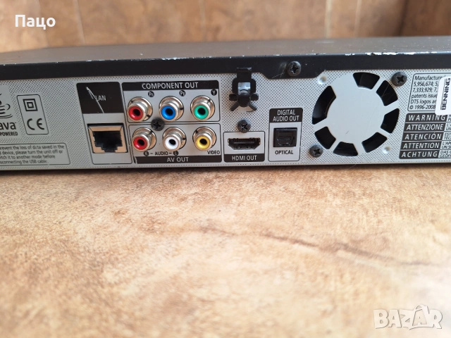 SAMSUNG BD-P1580 Blu-Ray Disc Player, снимка 16 - Плейъри, домашно кино, прожектори - 53666968