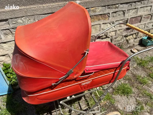 Ретро каляска СССР Бемби бебешка количка , снимка 5 - Други ценни предмети - 50044561