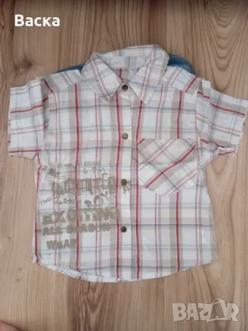 Ризи за малки момчета 68 р-р