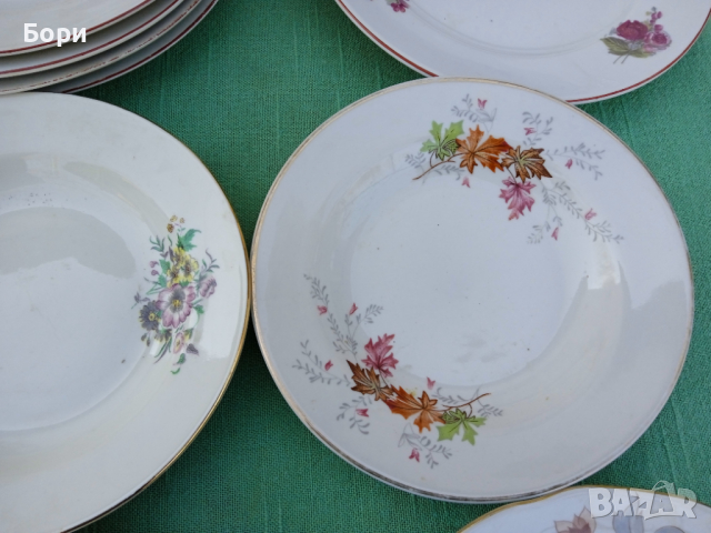 Порцелан чинии 15 броя, снимка 7 - Чинии - 36120055