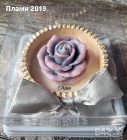 Ръчно изработена керамика с ароматна свещ , снимка 14 - Декорация за дома - 53641335