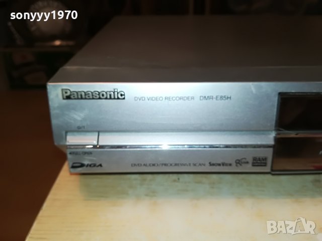 panasonic dmr-e85heg hdd&dvd recorder 2412221921, снимка 3 - Плейъри, домашно кино, прожектори - 39103151