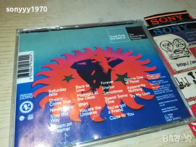 The Brand New Heavies-CD 0905250850, снимка 3 - CD дискове - 50215317