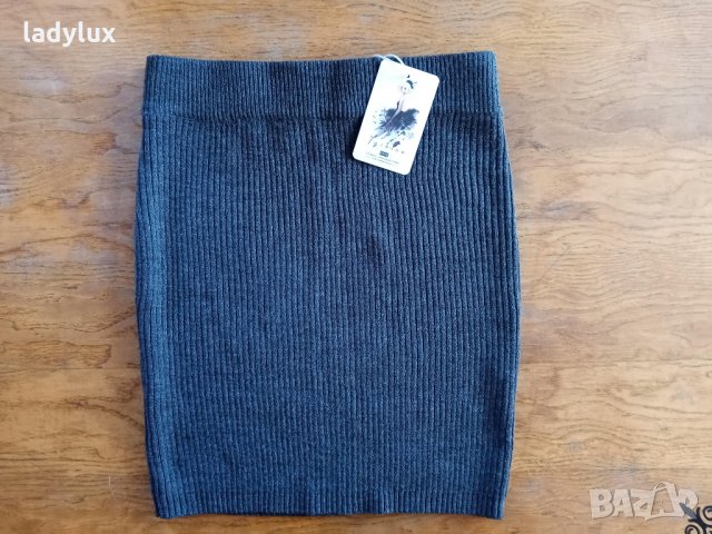 Clockhouse, Нова плетена пола, Размер XS/S. Код 1542 , снимка 2 - Поли - 35664909