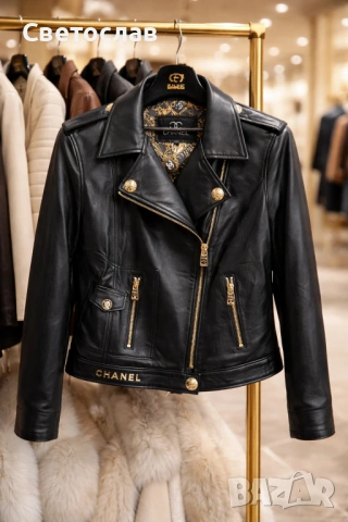 Дамски якета от естесгвена кожа , снимка 4 - Якета - 53526903