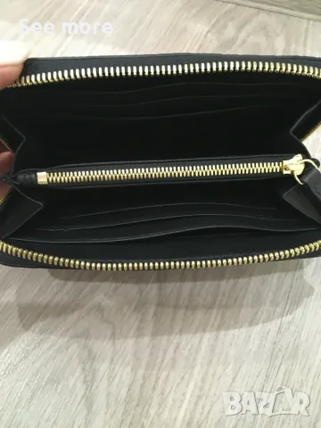 Emporio Armani портфейл естествена кожа, снимка 7 - Портфейли, портмонета - 56074964