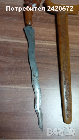 Индонезийска кама Крис.-два модела, снимка 8 - Антикварни и старинни предмети - 48966445