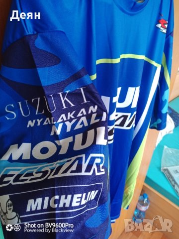 Suzuki ECSTAR тениска за фенове GSX R , снимка 2 - Тениски - 41025922