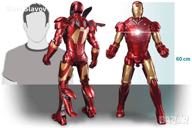 Iron Man / Железният човек Mark III DeAgostini, снимка 2 - Колекции - 55790873