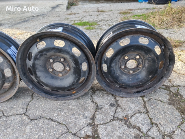 Метални джанти 15" от Голф 4 , снимка 2 - Гуми и джанти - 52255024