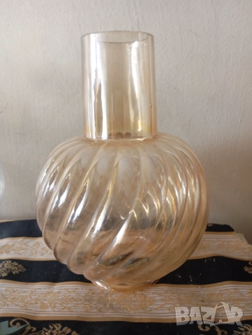 Винтидж стъкло за лампа,полилей