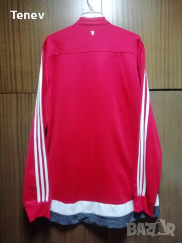 Manchester United Anthem Adidas Ново Оригинално Горнище Манчестър Юнайтед, снимка 2 - Спортни дрехи, екипи - 40296176