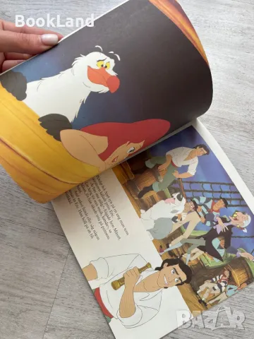Стара детска книжка на Дисни Малката русалка , снимка 8 - Детски книжки - 49267556
