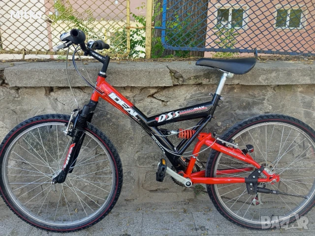 26 цола алуминиев велосипед с 21 скорости усилени капли амортисьори предни и задни в перфектно 