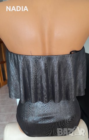 Боди графит, снимка 4 - Корсети, бюстиета, топове - 44352582