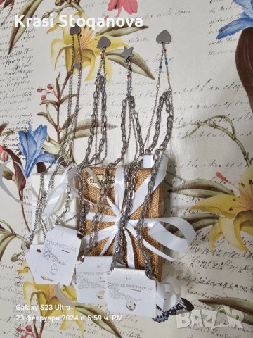 Дамски БИЖУТА / Неръждаема Стомана , снимка 2 - Колиета, медальони, синджири - 44436145