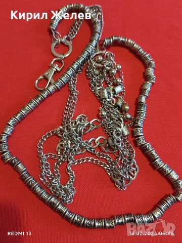 Унисекс ланец готик,пънк или рок естетика много красив 51269, снимка 6 - Колиета, медальони, синджири - 53462384