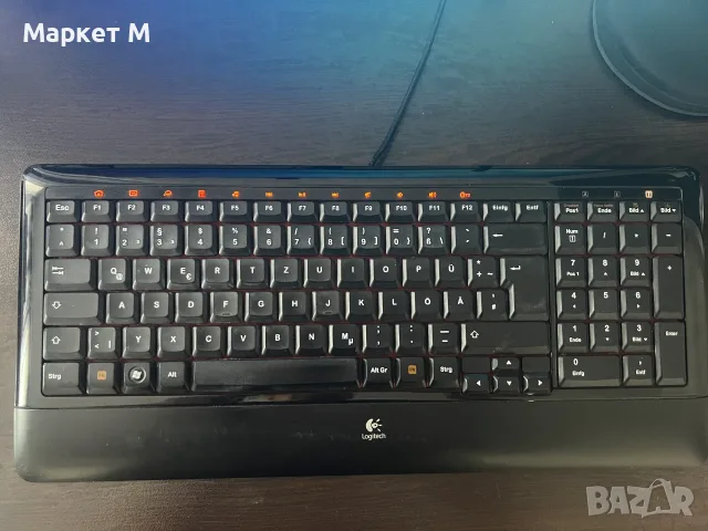Клавиатура Logitech, снимка 2 - Клавиатури и мишки - 55877583