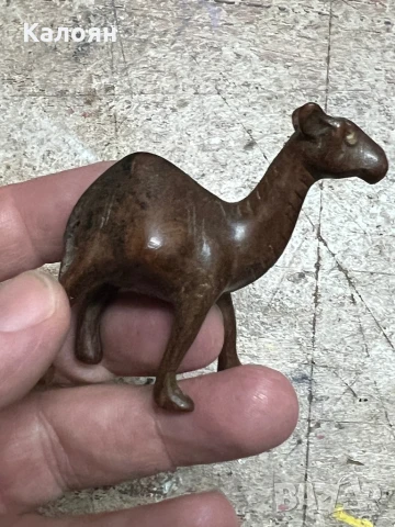 Камила, дървена миниатюра , снимка 5 - Други ценни предмети - 50558744