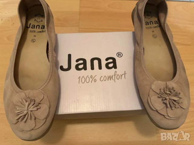 Дамски обувки-пантафки Jana 41 размер, снимка 3 - Дамски елегантни обувки - 48200165