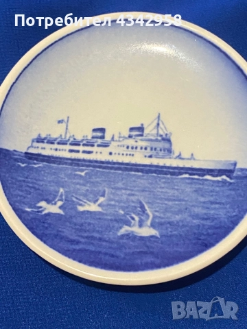 Royal Copenhagen. 6 бр.чинийки за стена.Porcelain., снимка 2 - Антикварни и старинни предмети - 52021523