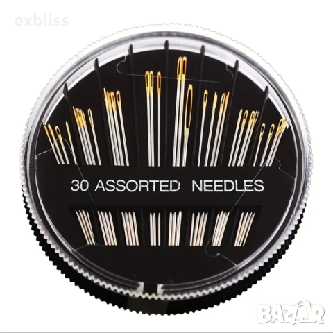 Комплект от 30 броя асортирани игли за ръчно шиене, снимка 3 - Други - 51694108