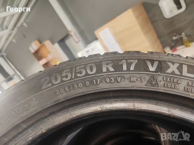 2бр.зимни гуми 205/50/17 Semperit, снимка 5 - Гуми и джанти - 56187486