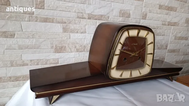 Стар каминен часовник - Harmle - Germany -Антика - 1970", снимка 4 - Антикварни и старинни предмети - 49373459