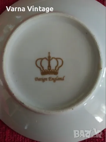 Колекционерска порцеланова малка чиния Kibris (Кипър). Англия. марк., снимка 3 - Колекции - 47409340